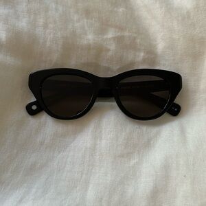 Garrett Leight Cat Eye Sunglasses | Dottie in Black